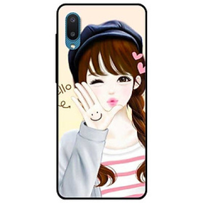 Ốp lưng dành cho Samsung Galaxy A02 mẫu Hello Em Gái