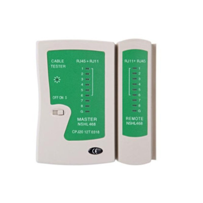 Bộ Test Cáp Mạng (tặng kèm Pin ) .Hộp Kiểm Tra Dây Mạng - RJ45 RJ11