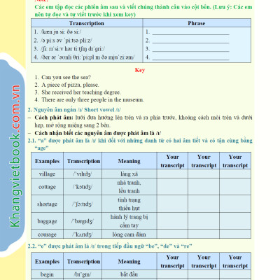 Luyện Siêu Tư Duy Tiếng Anh Chuyên Đề: Từ Vựng - Ngữ Âm - Ngữ Pháp - KV
