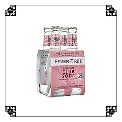 Lốc 4 Chai - Fever Tree Soda Water