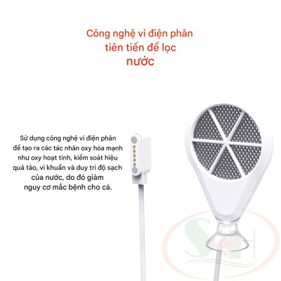 Máy ức chế Chihiros Doctor 5 ngừa rêu khuẩn nấm hại bể cá tép thủy sinh