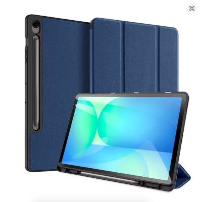 Bao da Dux Ducis Domo dành cho Samsung Galaxy Tab S10 Ultra , Tab S10 Fe Plus , Tab S10 Fe , Tab S10 Plus  có khay đựng bút - Hàng chính hãng