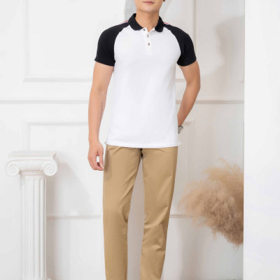 Quần kaki nam công sở màu be đậm ALGK057