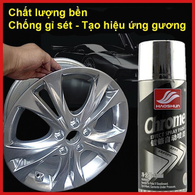 Bình Sơn Chrome Inox hóa bề mặt tránh rỉ Sét - phủ bóng Bóng Sáng siêu đẹp