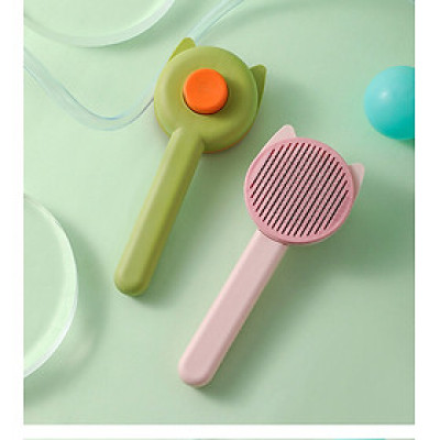 Lược chải lông có bấm tai mèo - hình thú - hình hoa dành cho chó mèo