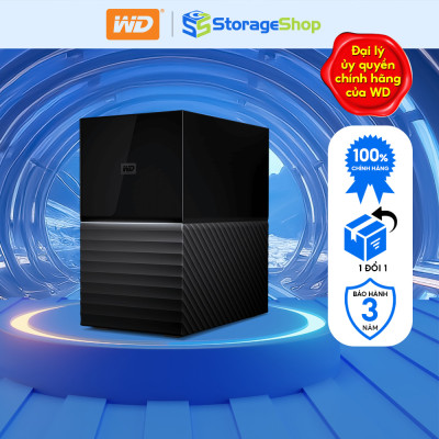 Ổ cứng di động Western Digital My Book Duo 3.5 16TB/20TB/24TB/28TB  USB 3.2 Gen 1 hàng chính hãng