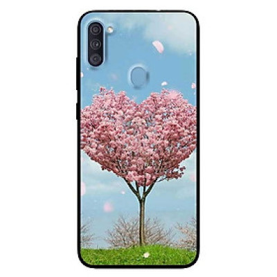 Ốp lưng dành cho Samsung A11 mẫu Cây Đào Tim