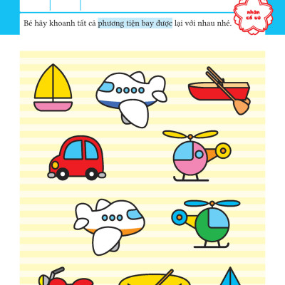 SÁCH THIẾU NHI CHO TRẺ 4-5 TUỔI_TOÁN HỌC_Số đếm (4~5 tuổi)