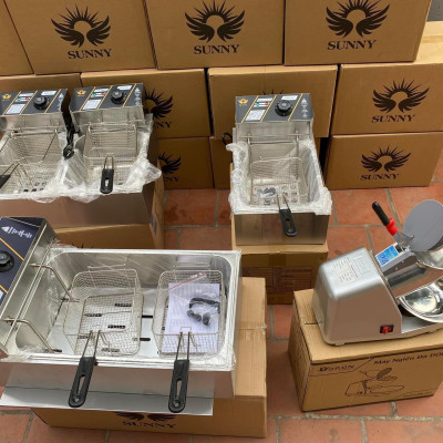 Bếp chiên nhúng điện SUNNY Cao cấp 4l, 6l, 12l, Siêu bền hàng Chính hãng, Bảo hành 12 tháng