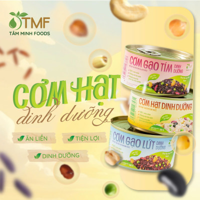 Com hạt dinh dưỡng Tâm Minh Foods 160g