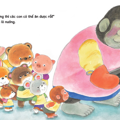 Sách - Sách Tranh Ehon Kuma - Những Chuyện Nhỏ Hằng Ngày - Trường Mẫu Giáo Vui Nhộn