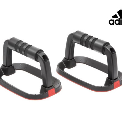 Dụng Cụ Hít Đất, Chống Đẩy Chính Hãng ADIDAS ADAC-12232 Composite Push Up Bars (1 Cặp)