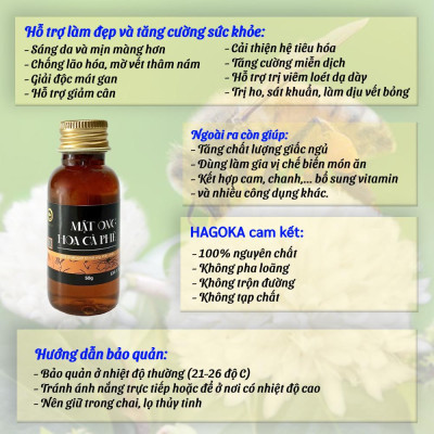 Mật ong rừng nguyên chất hoa cà phê loại 50 gam