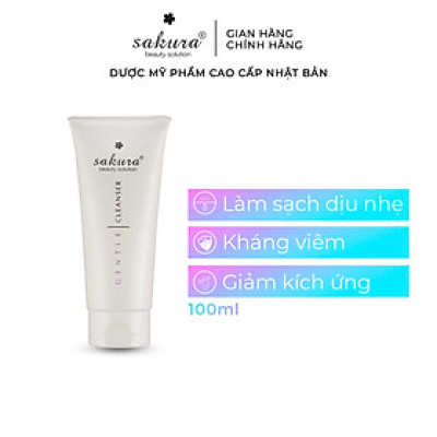 Sữa Rữa Mặt Sakura Nhạy Cảm  Gentle Cleanser  (100ml)
