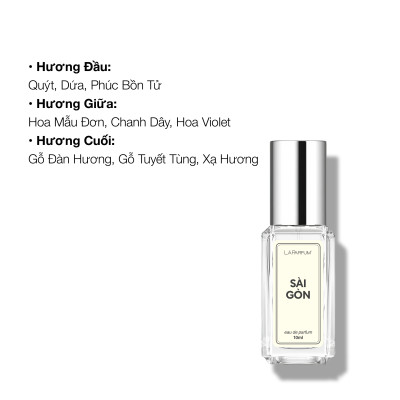 Nước hoa Lá House SÀI GÒN 3ml/10ml/30ml