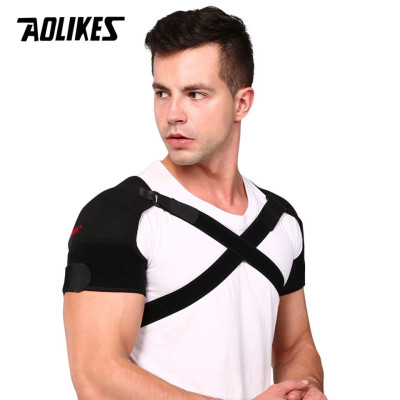 Đai cố định khớp vai đôi AOLIKES 1695 Shoulder Support