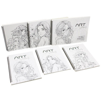 Tập Vẽ Lò Xo Art Sketch B5 - 40 Trang 220 - The Sun 01