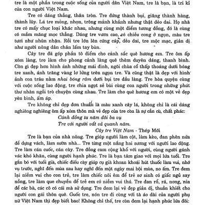 100 Bài Văn Hay 10