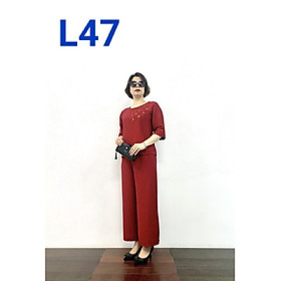 Đồ Bộ Trung Niên Nữ - Bộ Đũi Tay Lỡ - Không Nhăn Không Xù - Đủ Size từ 46kg-70kg - Tuấn Tú Store