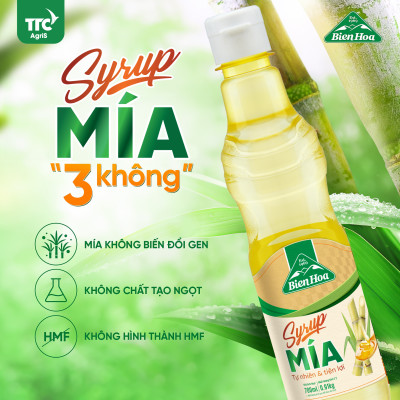 Combo 2 chai Syrup Mía Biên Hòa 400ml/Chai