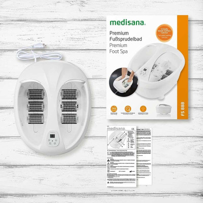 Bồn Ngâm Chân Medisana FS 888 Premium Foot Spa Hàng chính hãng