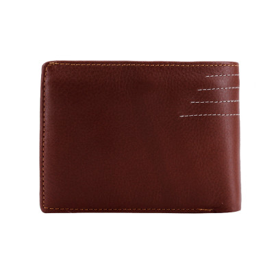 Ví nam Huy Hoàng viền chỉ màu da, đen, nâu HC2128-29-30