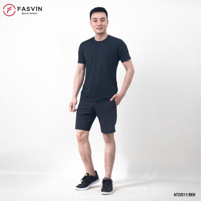 Bộ quần áo thể thao nam FASVIN AT22511.HN chất vải mềm nhẹ co giãn thoải mái