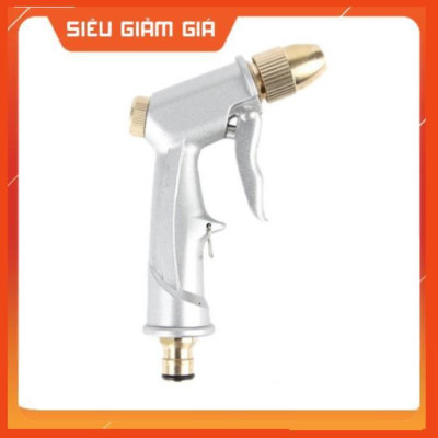 Bộ dây vòi xịt nước rửa xe, tưới cây . tăng áp 3 lần, loại 7m,10m 206701 đầu đồng,cút,+ tặng móc khoá