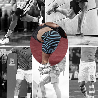 Băng Quấn Bảo Vệ Đầu Gối Tập GYM Aolikes Knee Wraps (1 Đôi)