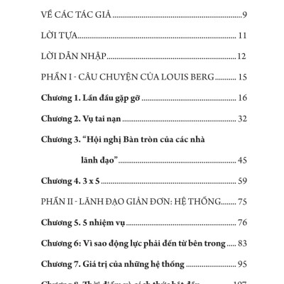 Lãnh Đạo Giản Đơn - Leading Simple