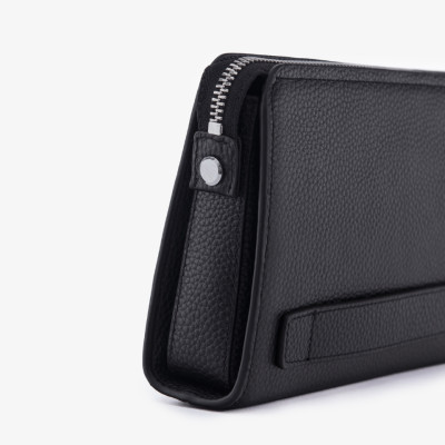 Ví Cầm Tay Nam Khóa Số Da Bò Thật RB03 ví cầm tay nam gence ví da nam cầm tay