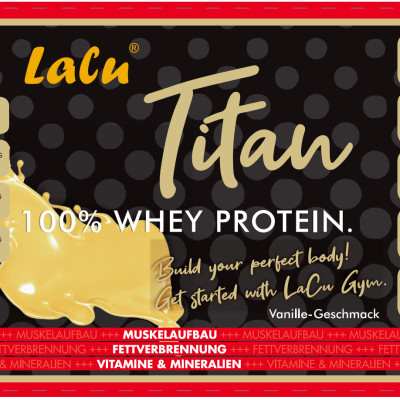 Bột đạm Lacu Whey Protein Vị vani Trọng lượng 1kg - Hỗ trợ tăng cơ đốt mỡ - Hàng chính hãng nhập khẩu nguyên hộp