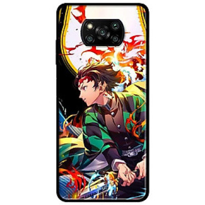 Ốp lưng dành cho Xiaomi Poco X3 mẫu Anime Lửa