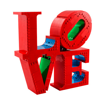 Đồ Chơi Lắp Ráp Mô Hình Chữ LOVE Robert Indiana LEGO ADUTLS 31214 (791 chi tiết)