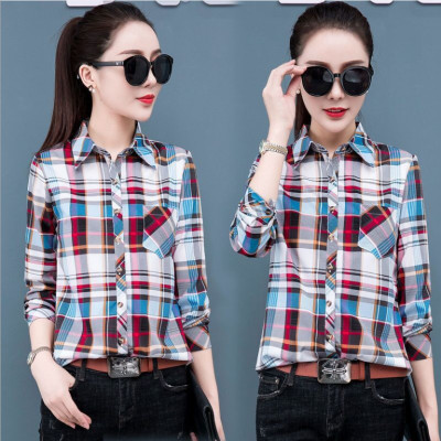 Áo sơ mi nữ dài tay cố đức kín đáo, họa tiết nổi bật đặc sắc, lên form đẹp NH23