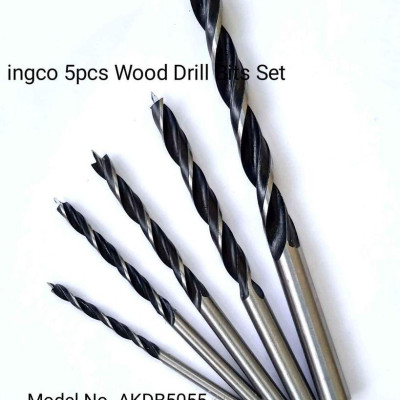 BỘ 5 MŨI KHOAN GỖ 3-8MM INGCO AKDB5055 - HÀNG CHÍNH HÃNG