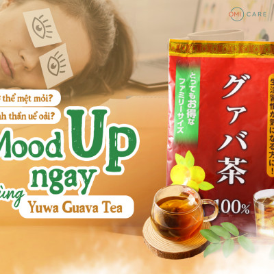 Trà Lá Ổi Yuwa 100% Lá Ổi Guava Tea Thanh Nhiệt Giảm Cân, Ổn Định Huyết Áp, Tăng Sức Đề kháng