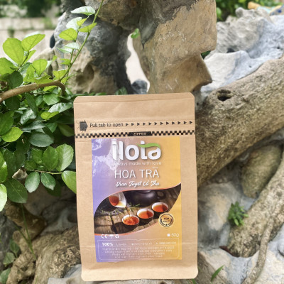 Hoa Trà Shan Tuyết Cổ Thụ đỉnh Tây Côn Lĩnh Hà Giang loại 1 túi 50gr