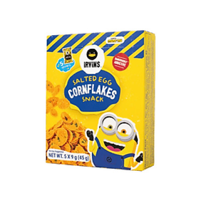 Snack ngô vị trứng muối 45g IRVINS