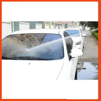 Bộ dây và vòi xịt tăng áp rửa xe tưới cây  (cút nhựa nối đen 712-2)