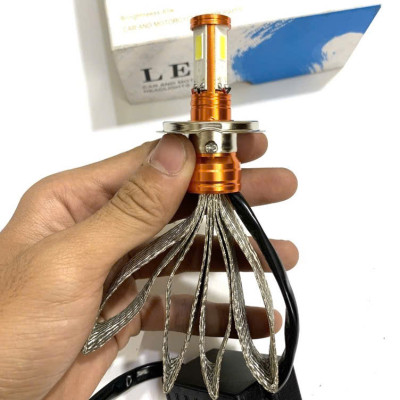 Đèn Pha Xe Máy LED CYT 3 Tim Siêu Sáng - Xài Điện Máy | Đèn Pha LED Siêu Sáng Cho Xe Máy & Ô Tô