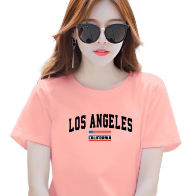 Áo thun nữ MXM cổ tròn form rộng in chữ phong cách hiện đại ( ANU104 )