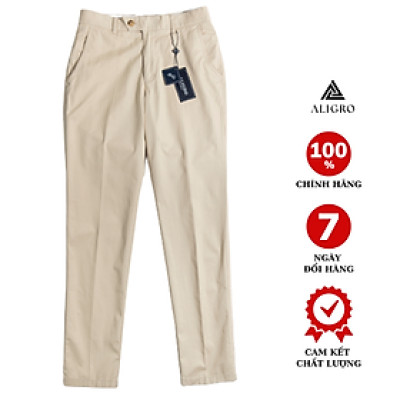 Quần kaki nam màu be Aligro ALGK055