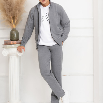 Bộ nỉ nam Aligro màu xám BN9