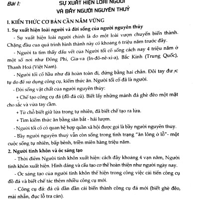 Bồi Dưỡng Học Sinh Giỏi Lịch Sử 10