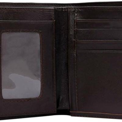 Ví Nam Kiểu Đứng Huy Hoàng HT2109 (12.5 x 10 cm) - Nâu