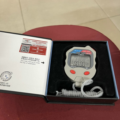 Đồng hồ bấm giây, bấm giờ PC510 bộ nhớ 10LAP, đồng hồ đo hiệu suất công việc T THIEN TRUONG SPORT