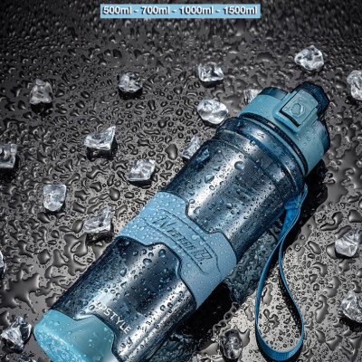 Bình Nước Thể Thao UPSTYLE - NewB VNS018, Chất Liệu TRITAN-BPA Free An Toàn Cho Sức Khỏe, Chịu nhiệt -20°C~96°C (500ml, 700ml, 1000ml, 1500ml)