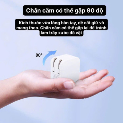 Củ sạc xuất Nhật 5V-3.4A KFLY ( JHX-AC2007) chứng nhận PSE tiêu chuẩn Nhật Bản, được dùng thử 30 ngày, bảo hành hàng chính hãng 12 tháng