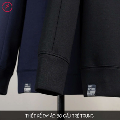 Áo Nỉ Thể Thao Nam Fasvin AC24646.HN Cổ Tàu Chất Vải Thun Cao Cấp Mềm Mại Thoải Mái.